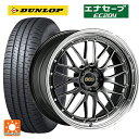 【10/27 10:59迄 全品P5倍&クーポン】215/45R18 93W ダンロップ エナセーブEC204 BBS LM DB-BKBD 18-8J 国産車用 サマータイヤホイール4本セット