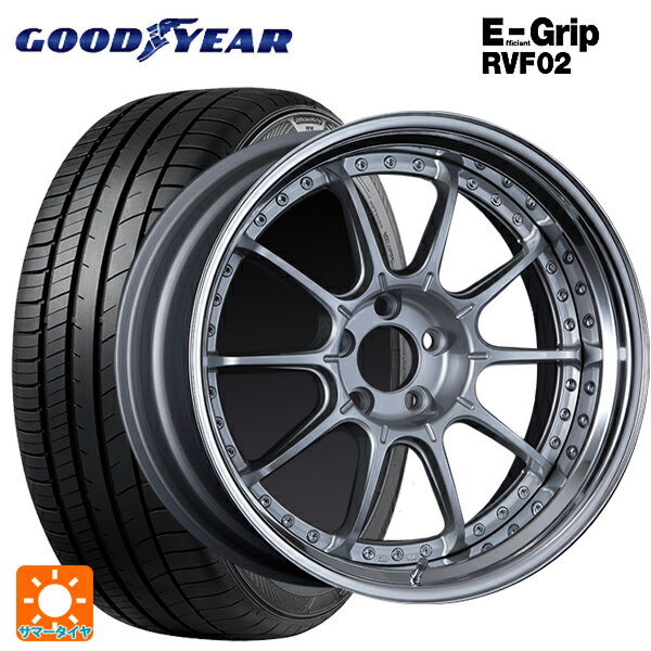 225/40R19 93W XL グッドイヤー エフィシェントグリップ RVF02 タナベ SSR プロフェッサー SP5 ハイブライトシルバー 19-8J 国産車用 サマータイヤホイール4本セット