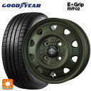 165/65R14 79H グッドイヤー エフィシェントグリップ RVF02 トピー ランドフット SWZ OD 14-4.5J 国産車用 サマータイヤホイール4本セット