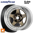 【10/27 10:59迄 全品P5倍&クーポン】205/60R16 92V グッドイヤー エフィシェントグリップ RVF02 ワーク マイスター CR01 HPG 16-6.5J 国産車用 サマータイヤホイール4本セット