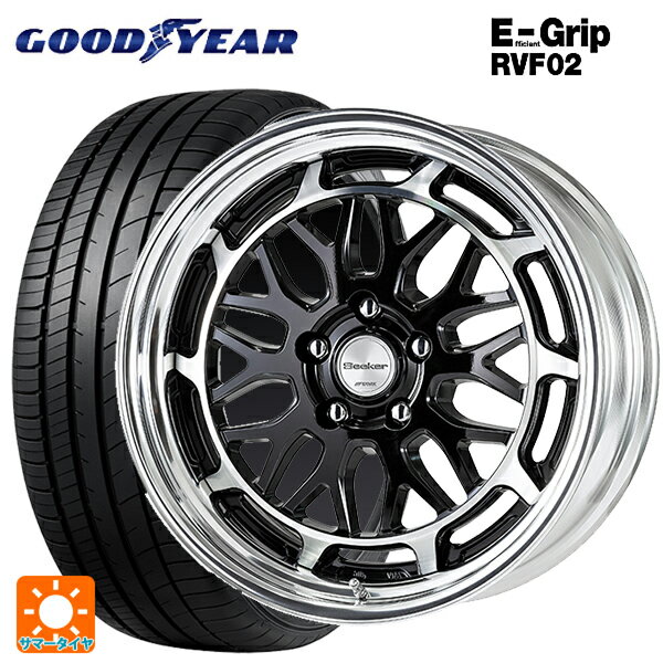 【6/11 1:59迄 全品ポイント5倍】215/45R18 93W XL グッドイヤー エフィシェントグリップ RVF02 ワーク シーカー MX BP 18-7.5J 国産車用 サマータイヤホイール4本セット
