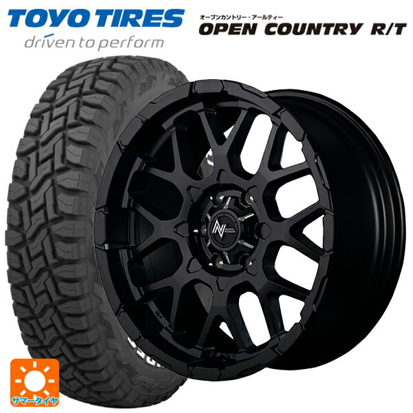 【5/30限定 最大3万円OFFクーポン】215/65R16 109/107Q トーヨー オープンカントリー RT ホワイトレター マルカサービス ナイトロパワー M28バレット セミグロスブラック 16-6.5J 国産車用 サ…