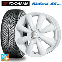 【8/20限定 最大3万円OFFクーポン】スズキ ハスラー(MR52/92S)用 175/65R15 84H ヨコハマ ブルーアース4S AW21 ホットスタッフ ララパーム KC8 WH 新品オールシーズンタイヤホイール 4本セット