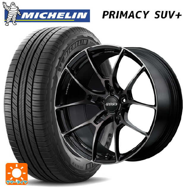 225/55R19 103H XL ミシュラン 正規品 プライマシー SUVプラス レイズ ボルクレーシング G025 LTD KK 19-8J 国産車用 サマータイヤホイール4本セット