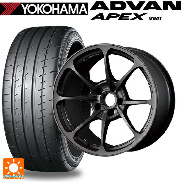 【6/15〜16限定 全品P5倍＆クーポン】225/45R19 96Y XL ヨコハマ アドバン アペックス V601 正規品 レイズ ボルクレーシング NE24 MT 19-8J 国産車用 サマータイヤホイール4本セット