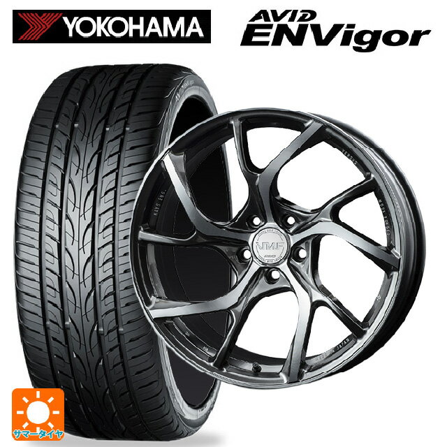 235/55R19 105W ヨコハマ エービット エンビガー S321 レイズ VMF C-01 HX 19-8J 国産車用 サマータイヤホイール4本セット