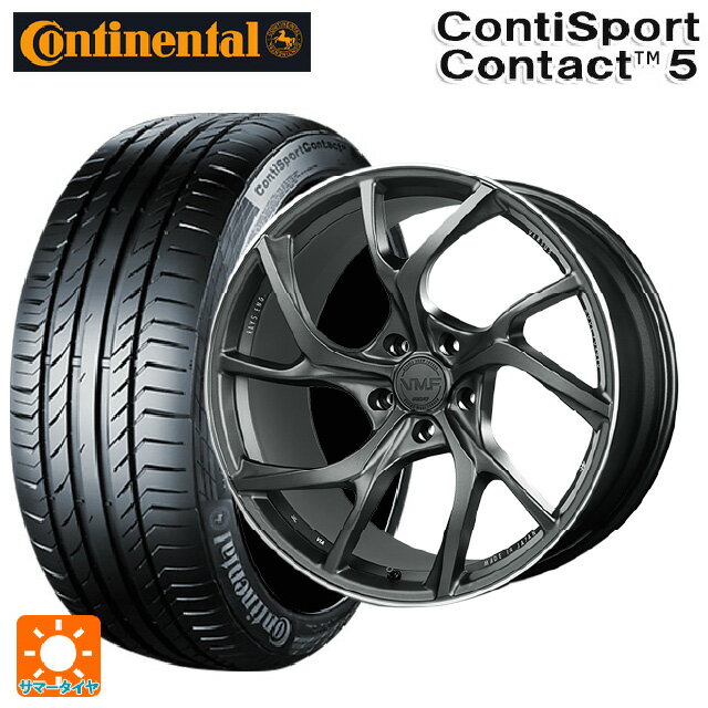 【6/22 20時〜 全品P5倍＆クーポン】225/40R19 89Y コンチネンタル コンチスポーツコンタクト 5 正規品 レイズ VMF C-01 MK 19-8J 国産車用 サマータイヤホイール4本セット
