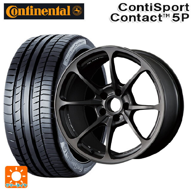 【6/22 20時〜 全品P5倍＆クーポン】225/40R19 93Y XL コンチネンタル コンチスポーツコンタクト 5P 正規品 レイズ ボルクレーシング NE24 MT 19-8J 国産車用 サマータイヤホイール4本セット