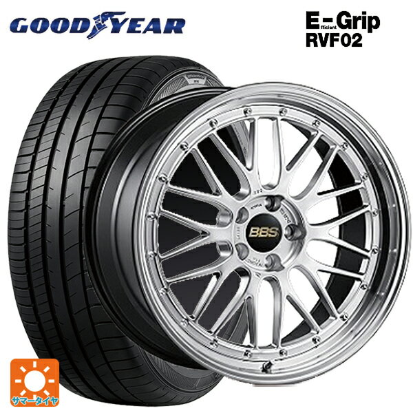 【6/11 1:59迄 全品ポイント5倍】245/40R20 99W XL グッドイヤー エフィシェントグリップ RVF02 BBS LM DS-BKBD 20-9.5J 国産車用 サマータイヤホイール4本セット