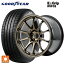 【4/25限定 抽選で最大100％ポイントバック】225/45R18 95W XL グッドイヤー エフィシェントグリップ RVF02 レイズ ボルクレーシング CE28N プラス SZ 18-7.5J 国産車用 サマータイヤホイール4本セット