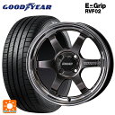 スズキ ハスラー(MR52/92S)用 175/65R15 84H グッドイヤー エフィシェントグリップ RVF02 ボルクレーシング TE37KCR プログレッシブモデル HF 新品サマータイヤホイール 4本セット