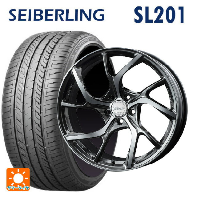 225/40R19 89W セイバーリング セイバーリング SL201(ブリヂストン工場生産） レイズ VMF C-01 HX 19-8J 国産車用 サマータイヤホイール4本セット