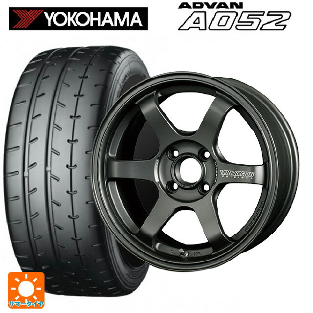 【6/22 20時〜 全品P5倍＆クーポン】195/55R15 89V XL ヨコハマ アドバン A052 正規品 # レイズ ボルクレーシング TE37ソニック クラブレーサー DM 15-7J 国産車用 サマータイヤホイール4本セット