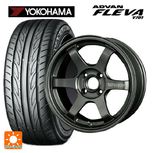 【6/22 20時〜 全品P5倍＆クーポン】195/55R15 85V ヨコハマ アドバン フレバ V701 正規品 レイズ ボルクレーシング TE37ソニック クラブレーサー DM 15-7J 国産車用 サマータイヤホイール4本セット