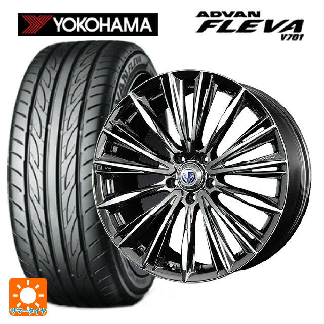 【9/3 20時〜 全品P5倍＆クーポン】トヨタ プリウス(60系)用 225/45R19 96W ヨコハマ アドバン フレバ V701 正規品 レイズ ベルサス ヴォウジェ RB 新品サマータイヤホイール 4本セット
