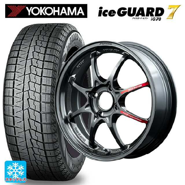 【6/11 1:59迄 全品ポイント5倍】165/55R15 75Q ヨコハマ アイスガード7(IG70) レイズ ボルクレーシング CE28 クラブレーサー2 MM 15-5J 国産車用 スタッドレスタイヤホイール4本セット