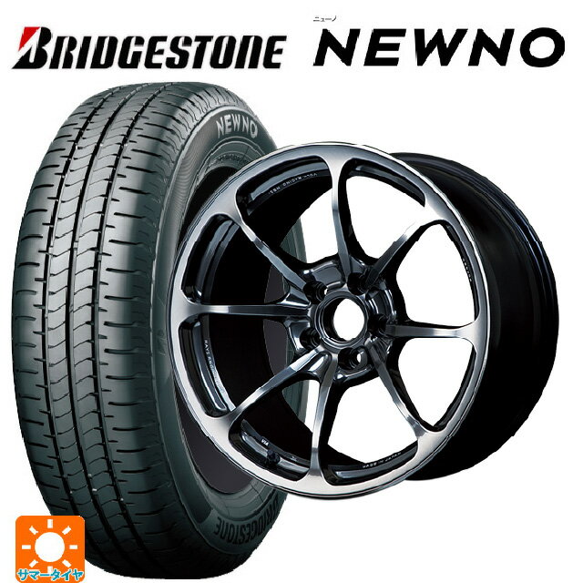 215/45R18 93W XL ブリヂストン ニューノ 正規品 # レイズ ボルクレーシング NE24 HM 18-7.5J 国産車用 サマータイヤホイール4本セット