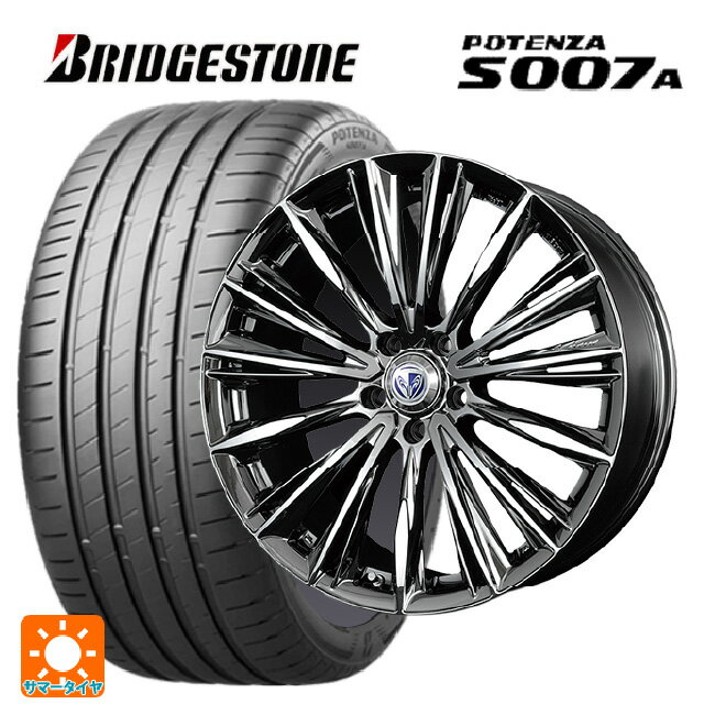 【6/22 20時〜 全品P5倍＆クーポン】245/35R20 95Y XL ブリヂストン ポテンザ S007A 正規品 レイズ ベルサス ヴォウジェ RB 20-8.5J 国産車用 サマータイヤホイール4本セット