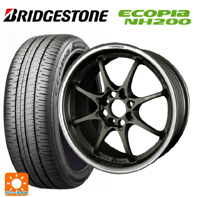 195/50R16 84V ブリヂストン エコピア NH200 正規品 レイズ ボルクレーシング CE28 クラブレーサー DM 16-6.5J 国産車用 サマータイヤホイール4本セット