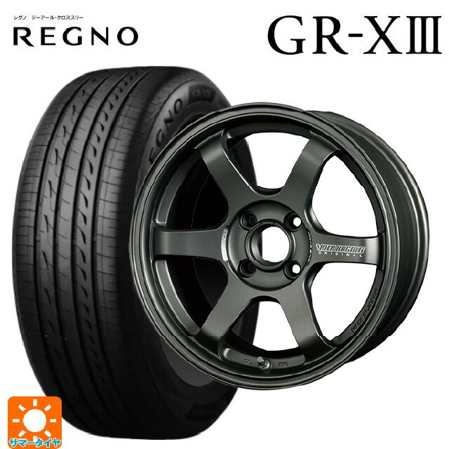 【6/22 20時〜 全品P5倍＆クーポン】175/55R15 77V ブリヂストン レグノ GR-X3 正規品 # レイズ ボルクレーシング TE37ソニック クラブレーサー DM 15-7J 国産車用 サマータイヤホイール4本セット