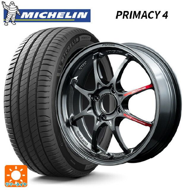 【6/22 20時〜 全品P5倍＆クーポン】185/60R15 88H XL ミシュラン 正規品 プライマシー4 レイズ ボルクレーシング CE28 クラブレーサー2 MM 15-7J 国産車用 サマータイヤホイール4本セット