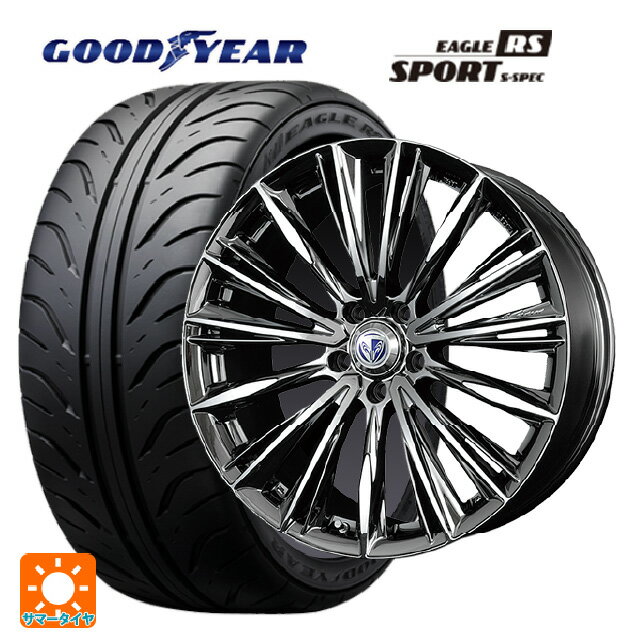 225/40R18 88W グッドイヤー イーグル RS スポーツ S-スペック レイズ ベルサス ヴォウジェ RB 18-7J 国産車用 サマータイヤホイール4本セット