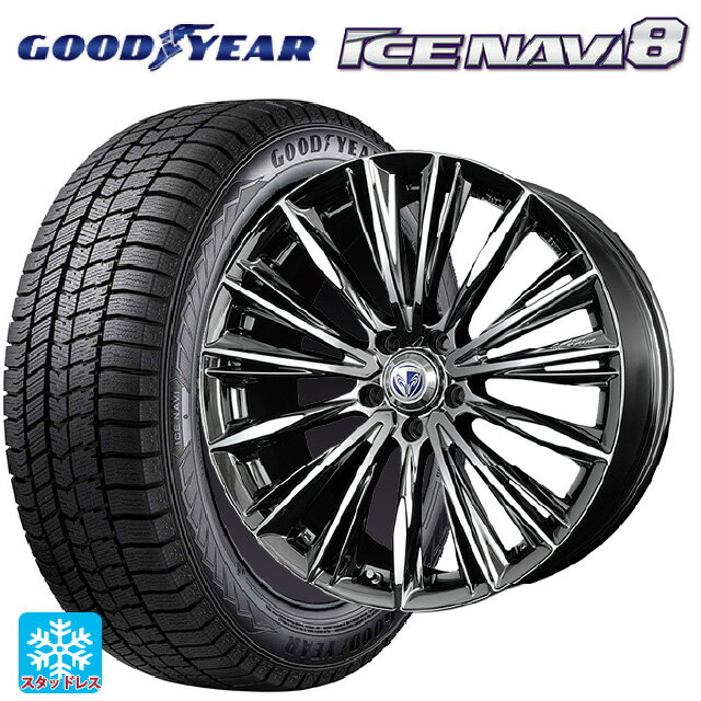 トヨタ プリウス(60系)用 225/45R19 92Q グッドイヤー アイスナビ8 # レイズ ベルサス ヴォウジェ RB 新品スタッドレスタイヤホイール 4本セット