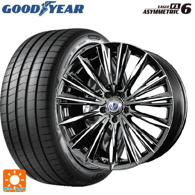 【6/22 20時〜 全品P5倍＆クーポン】225/40R19 93Y XL グッドイヤー イーグル F1 アシメトリック6 # レイズ ベルサス ヴォウジェ RB 19-8J 国産車用 サマータイヤホイール4本セット