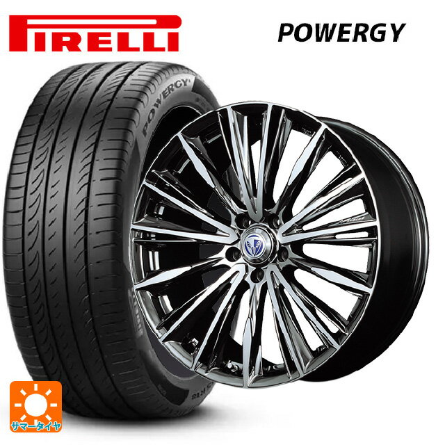 225/40R19 93Y XL ピレリ パワジー 正規品 レイズ ベルサス ヴォウジェ DR 19-8J 国産車用 サマータイヤホイール4本セット