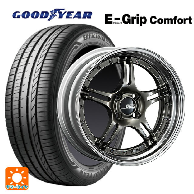 【6/15〜16限定 全品P5倍＆クーポン】165/50R16 75V グッドイヤー エフィシェントグリップ コンフォート タナベ SSR プロフェッサー SPX ハイメタルブロンズ 16-6J 国産車用 サマータイヤホイール4本セット