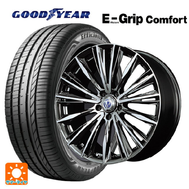ホンダ ZR-V(RZ4)用 225/55R18 98V グッドイヤー エフィシェントグリップ コンフォート レイズ ベルサス ヴォウジェ DR 新品サマータイヤホイール 4本セット