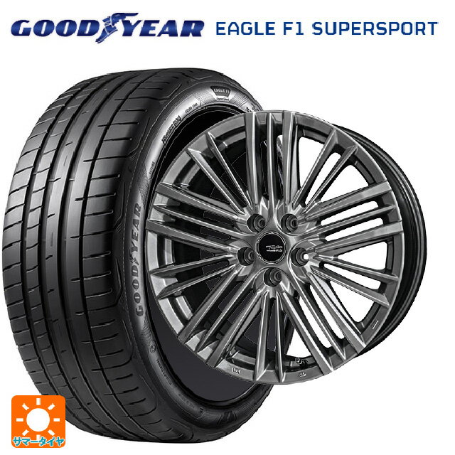 【6/22 20時〜 全品P5倍＆クーポン】245/35R20 95Y XL グッドイヤー イーグル F1 スーパースポーツ 共豊 テイラー TL1 ハイパーメタルブラック 20-8J 国産車用 サマータイヤホイール4本セット