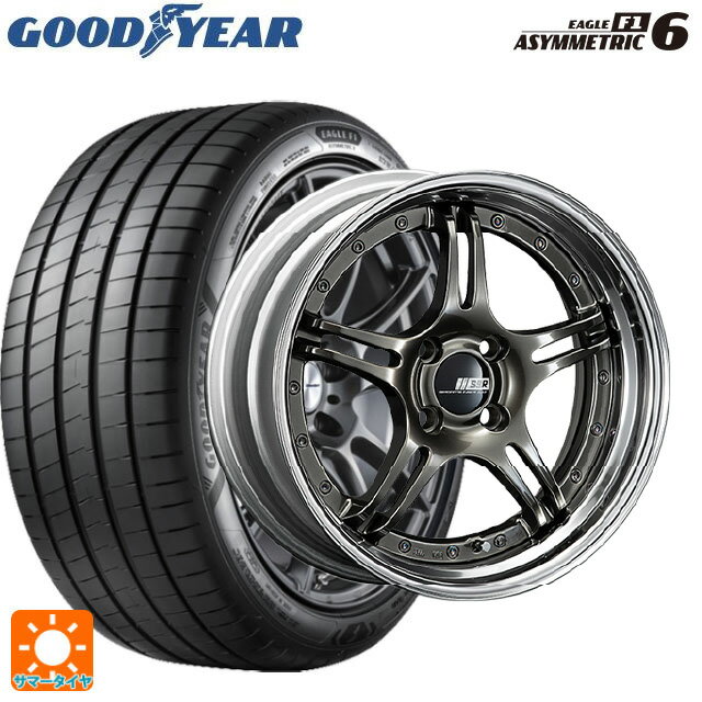 【6/22 20時〜 全品P5倍＆クーポン】245/40R18 97Y XL グッドイヤー イーグル F1 アシメトリック6 # タナベ SSR プロフェッサー SPX ハイメタルブロンズ 18-8J 国産車用 サマータイヤホイール4本セット