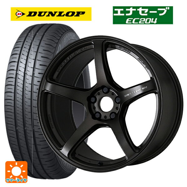 スバル レヴォーグ(VN系)用 215/50R17 91V ダンロップ エナセーブEC204 エモーション T5R MGK 新品サマータイヤホイール 4本セット