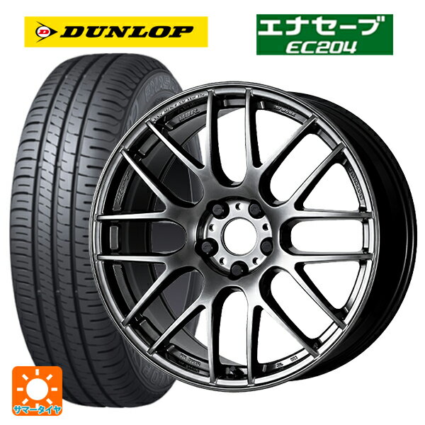 215/50R17 91V ダンロップ エナセーブEC204 ワーク エモーション M8R GTK 17-7J 国産車用 サマータイヤホイール4本セット