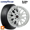 165/65R14 79H グッドイヤー エフィシェントグリップ RVF02 ビックウェイ レイシーン プラバ 9M Jr2 WH 14-4.5J 国産車用 サマータイヤホイール4本セット