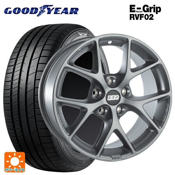 メルセデスベンツ Aクラス(W177)用 205/55R17 95V XL グッドイヤー エフィシェントグリップ RVF02 SR005 ヒマラヤサテングレー 新品サマータイヤホイール 4本セット