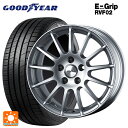 メルセデスベンツ Bクラス(W247)用 205/60R16 92V グッドイヤー エフィシェントグリップ RVF02 アーヴィン F01 ハイパーシルバー 新品サマータイヤホイール 4本セット