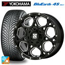 【8/20限定 最大3万円OFFクーポン】ホンダ ヴェゼル(RV系)用 215/60R16 99H XL ヨコハマ ブルーアース4S AW21 エムエルジェイ エクストリームJ XJ06 Gloss Black Milled 新品オールシーズンタイヤホイール 4本セット