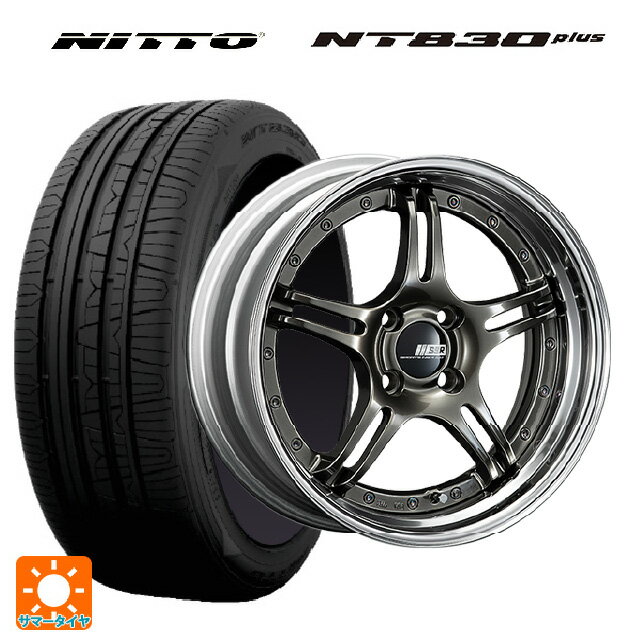 165/45R16 74W XL ニットー NT830 プラス タナベ SSR プロフェッサー SPX ハイメタルブロンズ 16-6J 国産車用 サマータイヤホイール4本セット