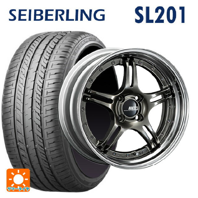 165/50R16 75V セイバーリング セイバーリング SL201(ブリヂストン工場生産） タナベ SSR プロフェッサー SPX ハイメタルブロンズ 16-6J 国産車用 サマータイヤホイール4本セット
