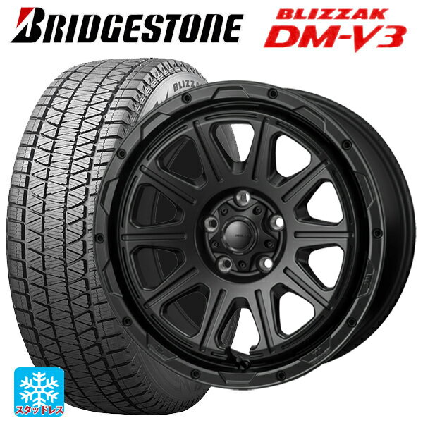 【6/15〜16限定 全品P5倍＆クーポン】225/70R16 103Q ブリヂストン ブリザック DMV3 正規品 ジャパン三陽 ハイブロック レグルス サテンブラック 16-7J 国産車用 スタッドレスタイヤホイール4本セット