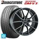 メルセデスベンツ GLB AMG(X247)用 235/55R18 100Q ブリヂストン ブリザック DMV3 正規品 # 阿部商会 マック アルジェントFF ガンメタリックミラー 新品スタッドレスタイヤホイール 4本セット