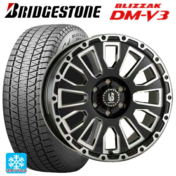 トヨタ ハイラックス(120系)用 2024年製 265/65R18 116Q XL ブリヂストン ブリザック DMV3 正規品 阿部商会 ラ・ストラーダ アベンチュラ GBM 新品スタッドレスタイヤホイール 4本セット