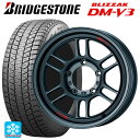 スズキ ジムニーノマド(JC74W)用 225/70R16 103Q ブリヂストン ブリザック DMV3 正規品 エンケイ オールロード RPT1 マットダークガンメタリック 新品スタッドレスタイヤホイール 4本セット(2)