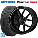 【10/27 10:59迄 全品P5倍&クーポン】トヨタ プリウス(60系)用 195/50R19 88Q トーヨー オブザーブ ガリットギズ3 ウェッズ ノヴァリス アセットS1 BLACK/GOLD PIERCE 新品スタッドレスタイヤホイール 4本セット
