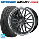 トヨタ アルファード(30系)用 235/50R18 97Q トーヨー オブザーブ ガリットギズ3 ウェッズ ノヴァリス アセットエムワン ガンメタ/リムポリッシュ 新品スタッドレスタイヤホイール 4本セット