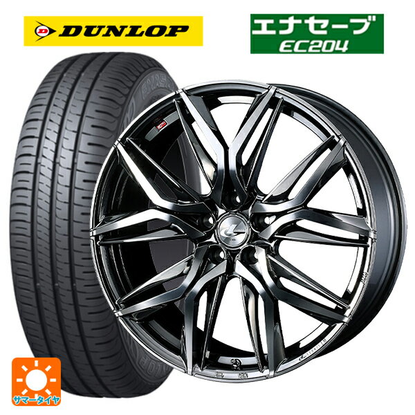 ホンダ ZR-V(RZ4)用 215/60R17 96H ダンロップ エナセーブEC204 ウェッズ レオニス LM BMCMC 新品サマータイヤホイール 4本セット