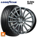 メルセデスベンツ Bクラス(W247)用 225/40R19 93W XL グッドイヤー エフィシェントグリップ RVF02 エアフルト クロームハイパーブラック 新品サマータイヤホイール 4本セット