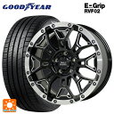 【8/20限定 最大3万円OFFクーポン】215/60R17 100H XL グッドイヤー エフィシェントグリップ RVF02 ホットスタッフ バークレイハードロック エルバート BSM/P 17-7J 国産車用 サマータイヤホイール4本セット
